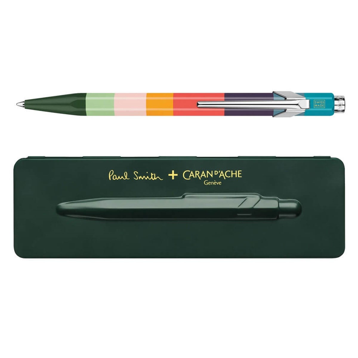 Caran Dache Bille Paul Smith Tükenmez Kalem Racing Green 849-729Caran Dache Bille Paul Smith Tükenmez KalemTükenmez KalemCaran D'Ache
