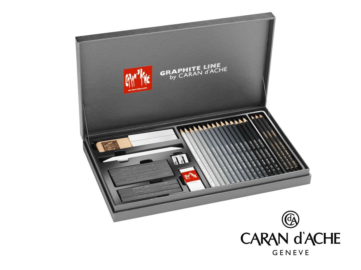Caran D'Ache Graphite Line Sanatsal Set