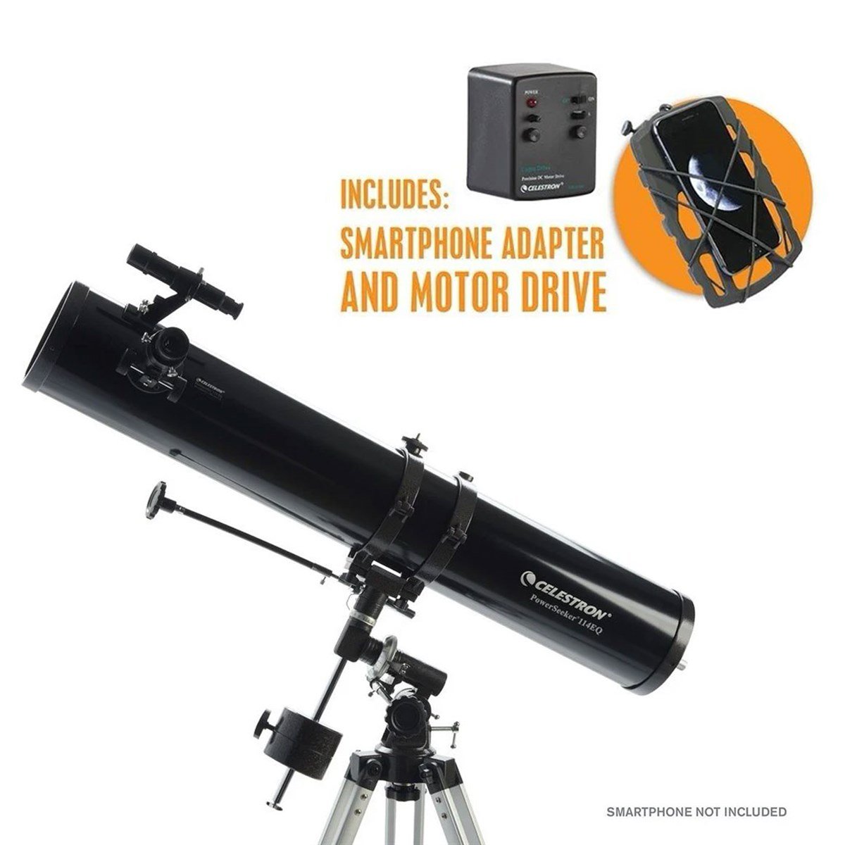 Celestron 22037 PowerSeeker 114EQ (Motor Drive ve Telefon Adaptörü)Celestron 22037 PowerSeeker 114EQ (Motor Drive ve Telefon Adaptörü)ELEKTRONİKCelestron