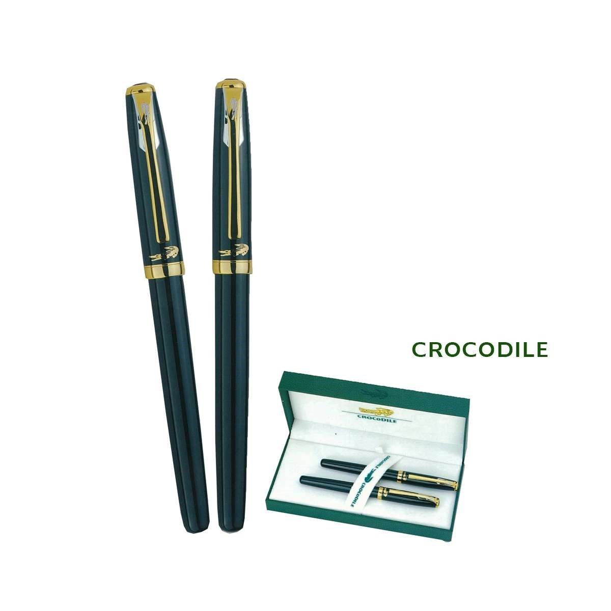 Crocodile Kalem PEKLM0012 Dolma Kalem ve Roller Kalem Seti