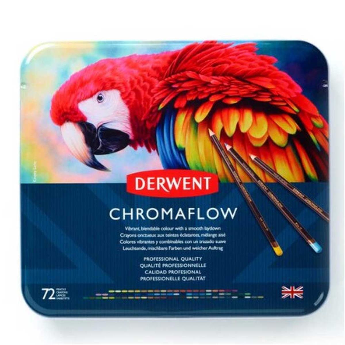 Derwent Chromaflow Profesyonel Kuruboya Kalem Seti 72 RenkDerwent Chromaflow Profesyonel Kuruboya Kalem Seti 72 RenkKuru Boya SetleriDerwent