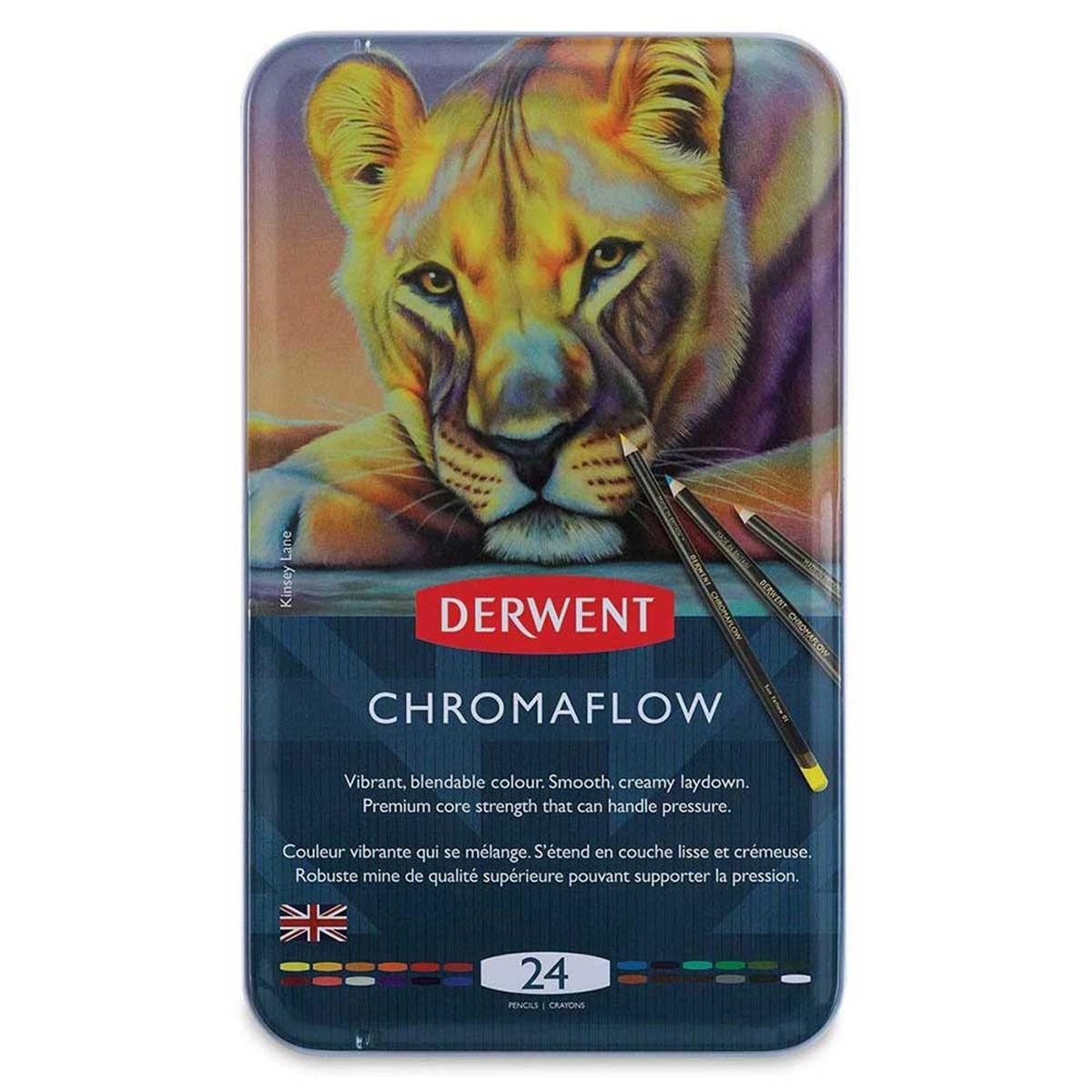 Derwent Chromaflow Profesyonel Kuruboya Kalem Seti 24 RenkDerwent Chromaflow Profesyonel Kuruboya Kalem Seti 24 RenkKuru Boya SetleriDerwent