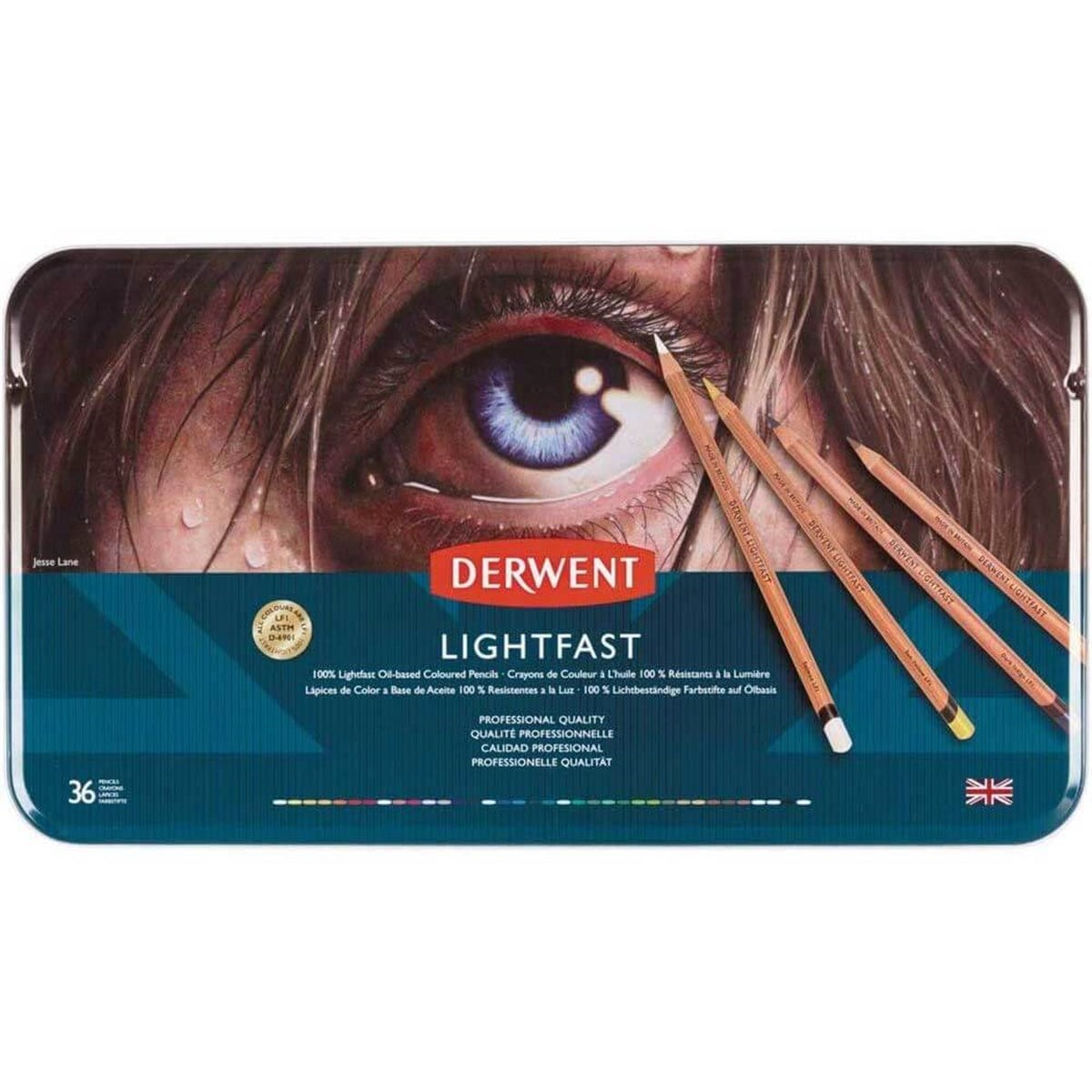 Derwent Lightfast 36'lı Yağlı Kurukalem SetiKuru Boya SetleriDerwent