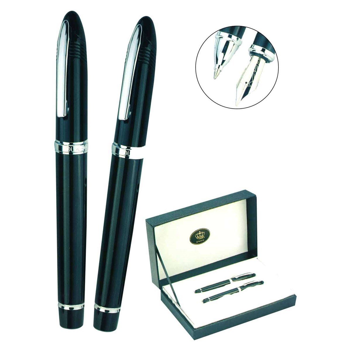 DUKE PEKLM0075 Dolma Kalem ve Roller Kalem Seti