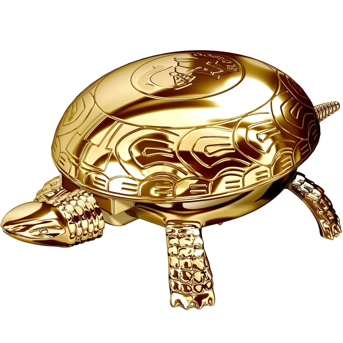 El Casco 23KT Altın Kaplumbağa Kağıt Ağırlıkları M-700 L