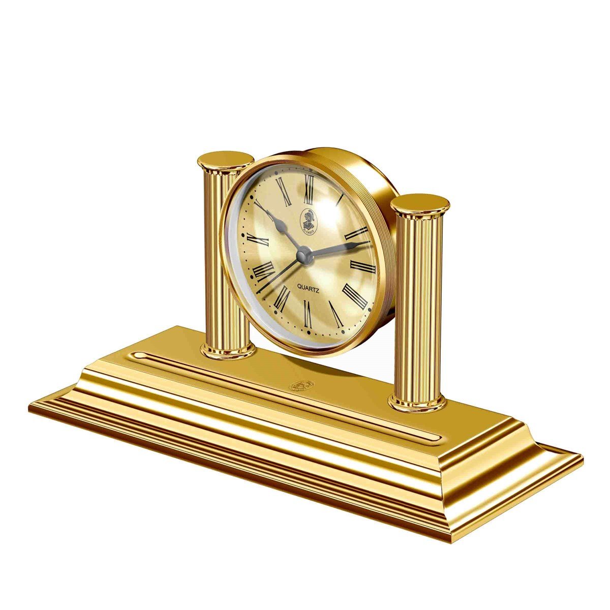 El Casco 23Kt Altın Masa Saati ve Kalemlik M-662 L