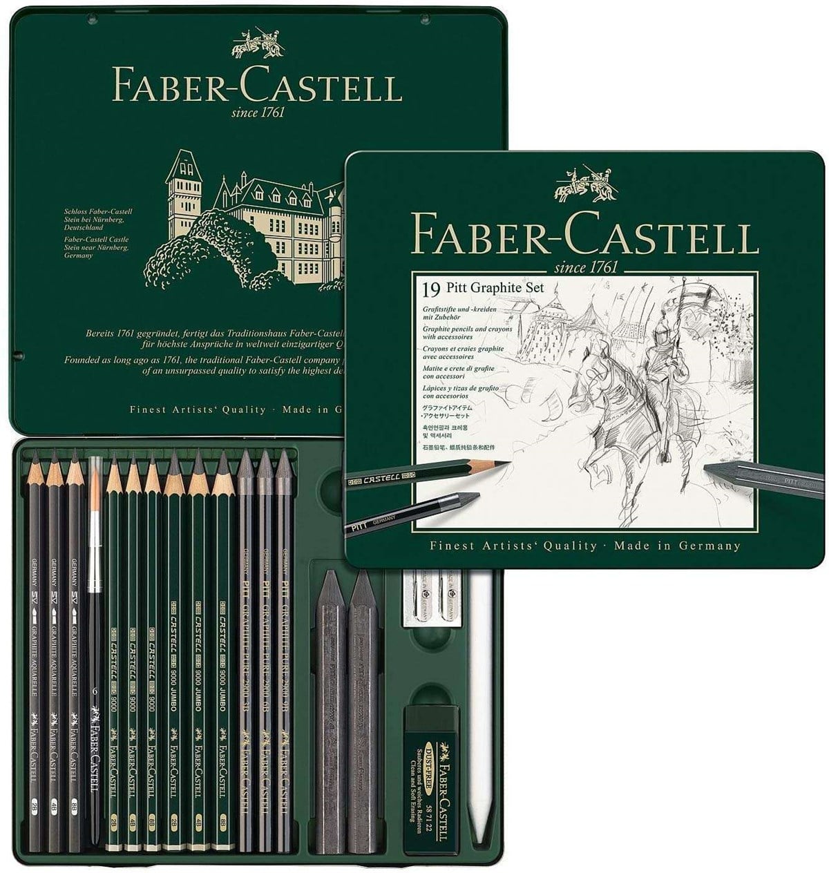 Faber-Castell 19lu PITT Grafit Seti