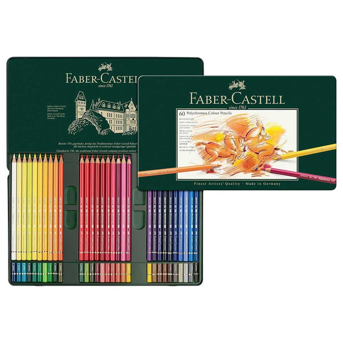 Faber Castell 60 Renk Polychromos Boya KalemiFaber Castell 60 Renk Polychromos Boya KalemiSANATSAL MALZEMELERFaber-Castell
