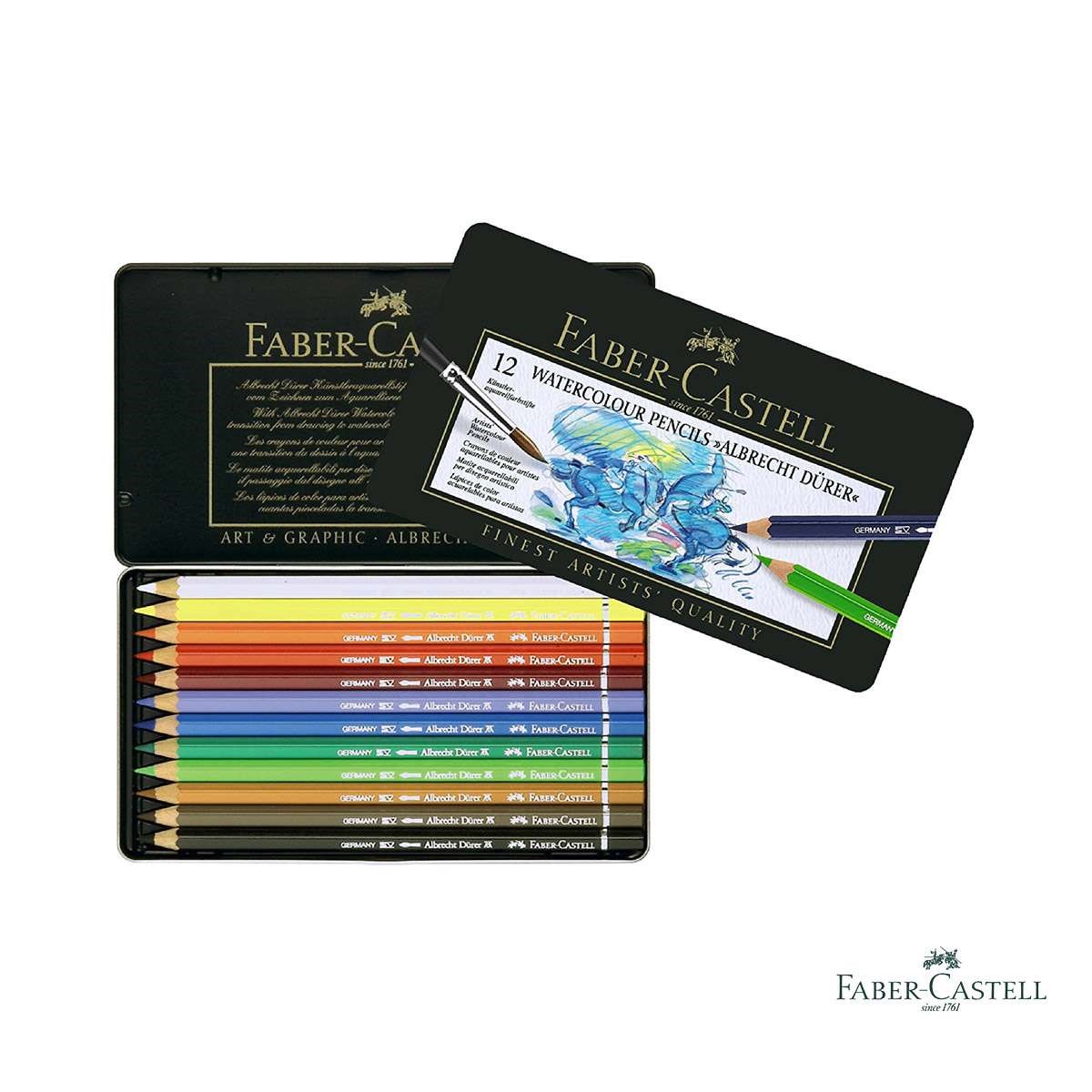 Faber Castell Albrecht Dürer 12li Suluboya Kalem Seti