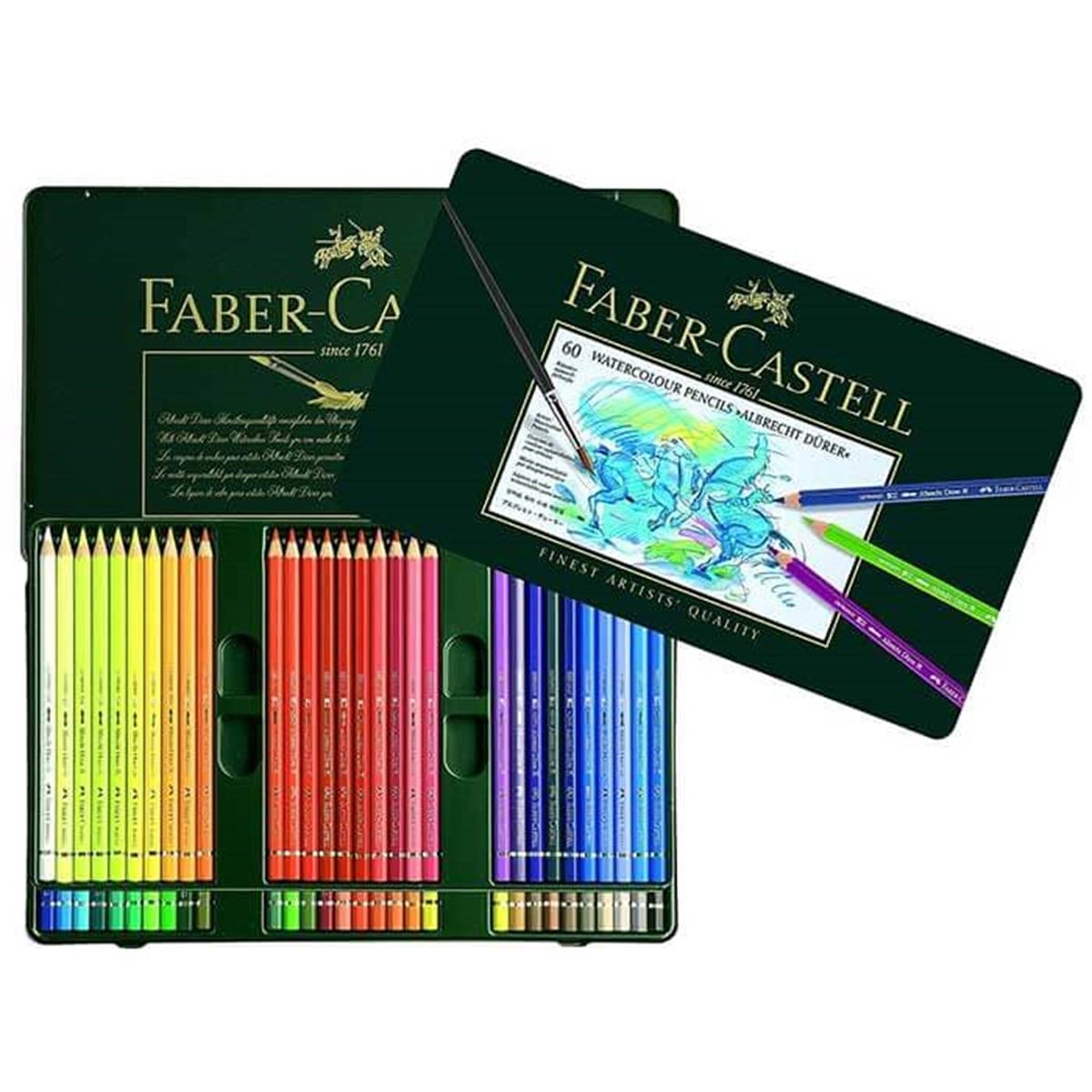 Faber Castell Albrecht Dürer Aquarell Boya Kalemi 60 Renk 11 75 60Aquarell Kalem Boya SetleriFaber Castell