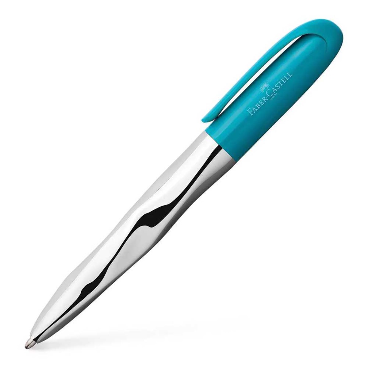 Faber-Castell N'Ice Pen Tükenmez Kalem, TurquoiseFaber-Castell N'Ice Pen Tükenmez Kalem, TurquoiseTükenmez KalemFaber-Castell