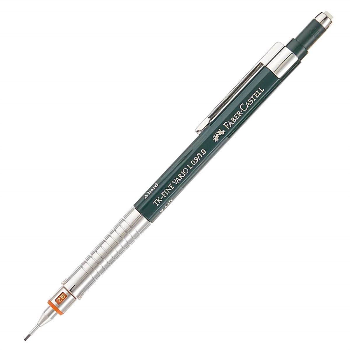 Faber-Castell Vario Lüx Versatil Kalem, 0.9 - 1.0 mm, Silgili, YeşilFaber-Castell Vario Lüx Versatil Kalem, 0.9 - 1.0 mm, Silgili, YeşilVersatil Kalem (Uçlu)Faber-Castell
