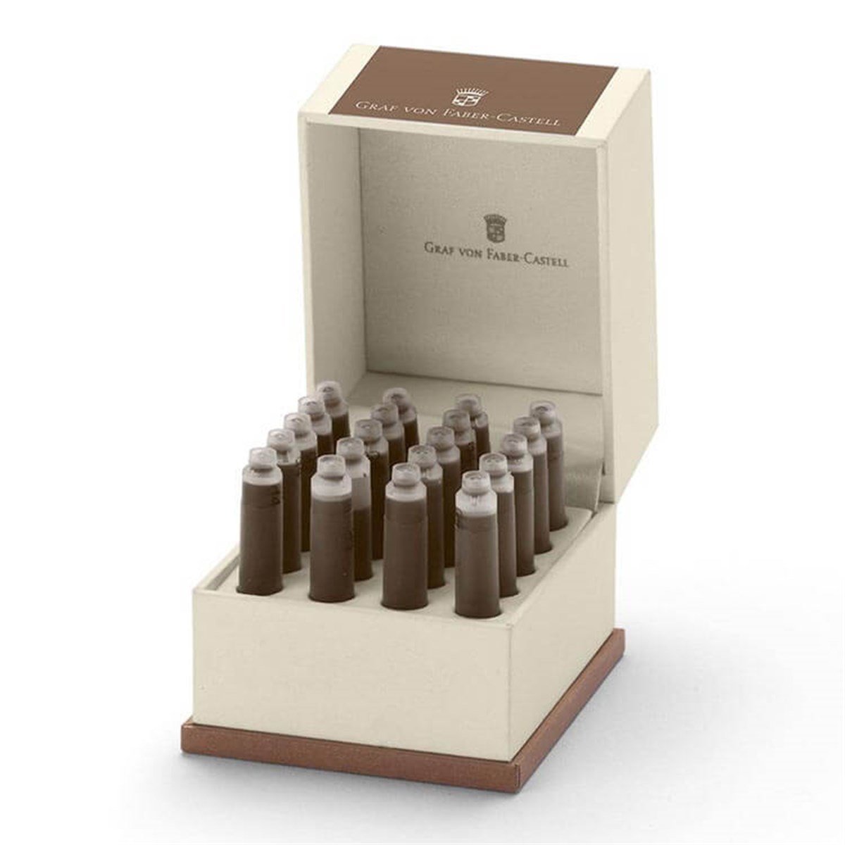 Graf von Faber Castell Dolma Kalem Kartuşu Kahverengi 141132Mürekkepler ve KartuşlarGraf Von Faber-Castell