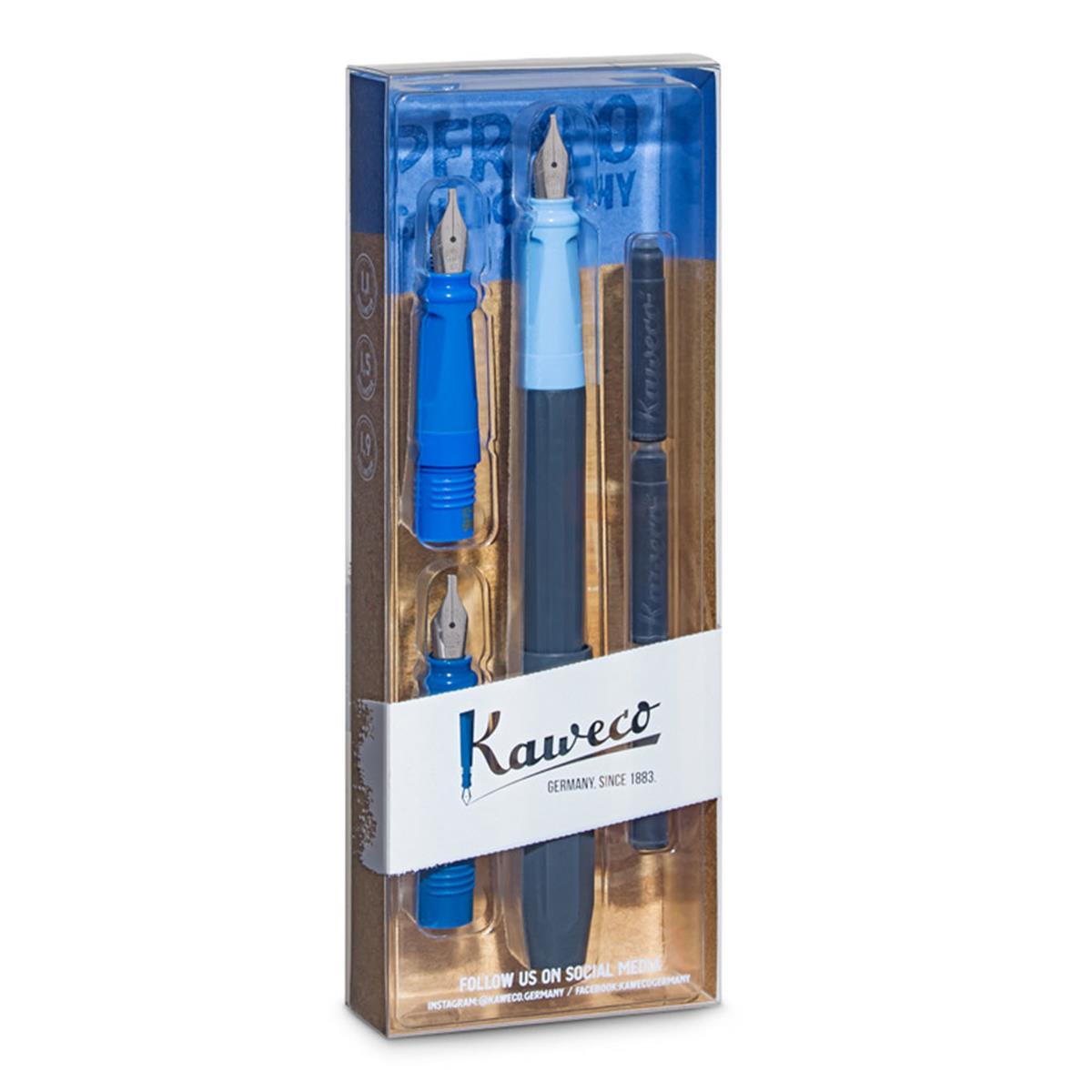 Kaweco Perkeo Kaligrafi Seti Mavi 10002092Kaweco Perkeo Kaligrafi Seti Mavi 10002092Kaligrafi KalemKAWECO