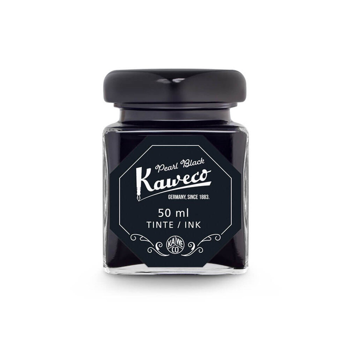 Kaweco Şişe Mürekkep Pearl Black 50 ml 10002195Kaweco Şişe Mürekkep Pearl Black 50 ml 10002195Mürekkepler ve KartuşlarKAWECO