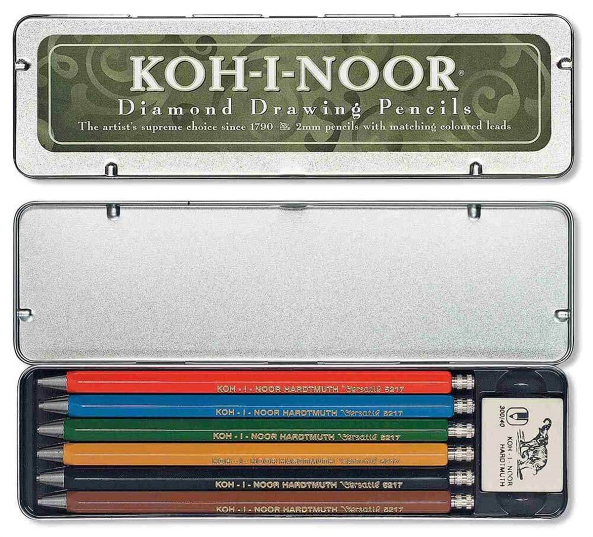 Koh-i Noor 6lı Versatil Kalem Seti - Diamond Drawing Pencils 5217Versatil Kalem (Portmin)Koh-i Noor