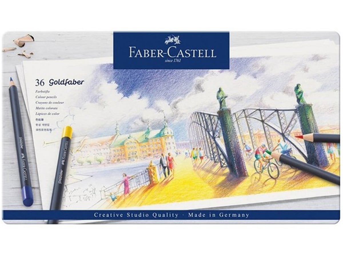 Faber Castell114736Faber Castell Goldfaber Boya Kalemi 36'lı