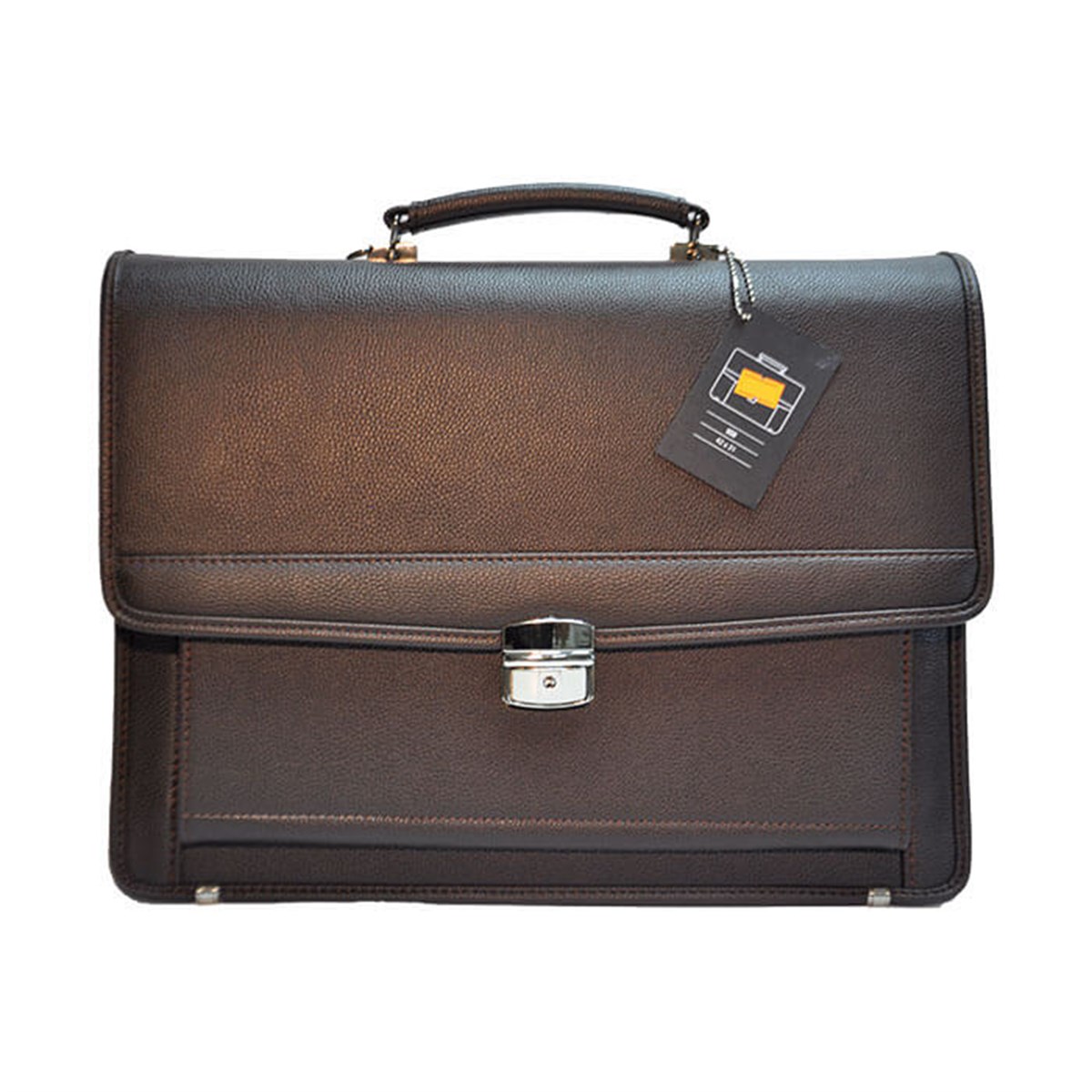Lipe Collection Koyu Kahve Suni Deri Evrak Çantası 42x31Suni Deri El ÇantasıÇantalarLipe Collection