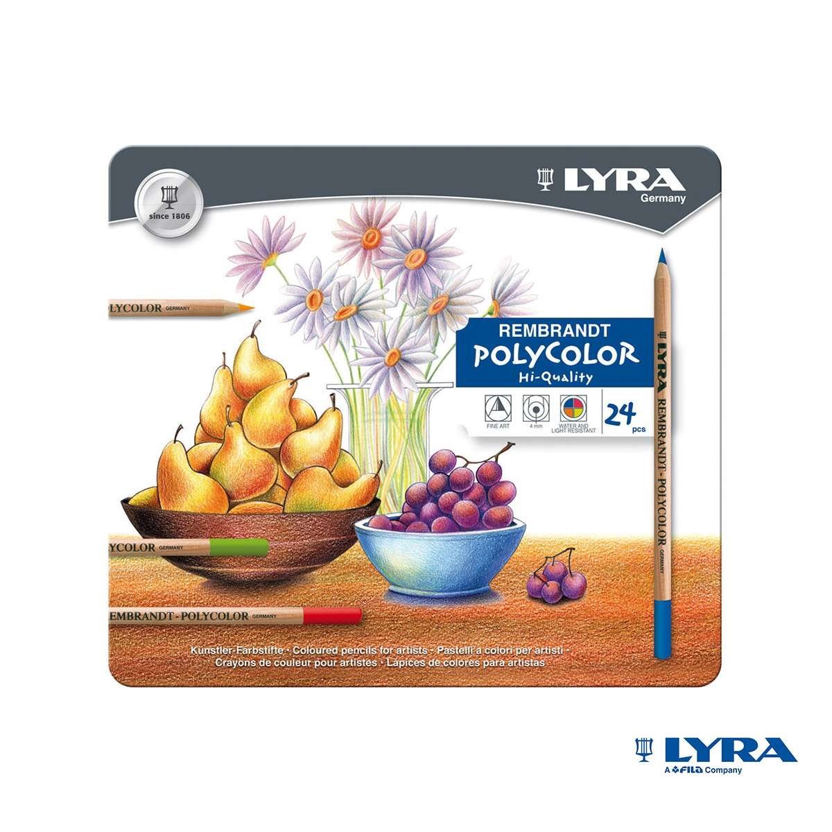 Lyra Polycolor 24 Renk Boya Kalemi