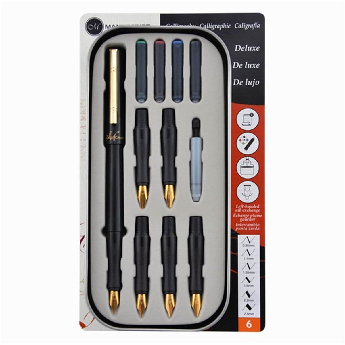 Manuscript Deluxe Calligraphy Set MC1155Manuscript Deluxe Calligraphy Set MC1155Kaligrafi KalemMANUSCRIPT