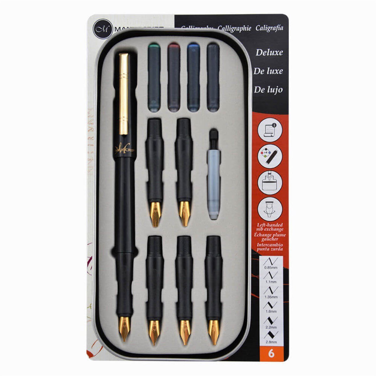 Manuscript Deluxe Calligraphy Set MC1155Manuscript Deluxe Calligraphy Set MC1155Kaligrafi KalemMANUSCRIPT