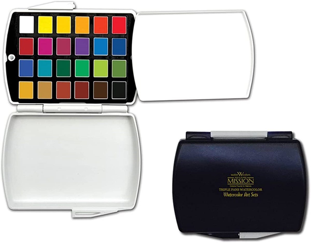 Mission Gold Class Suluboya 24 RenkMission Gold Class Suluboya 24 RenkSulu Boya SetleriMijello