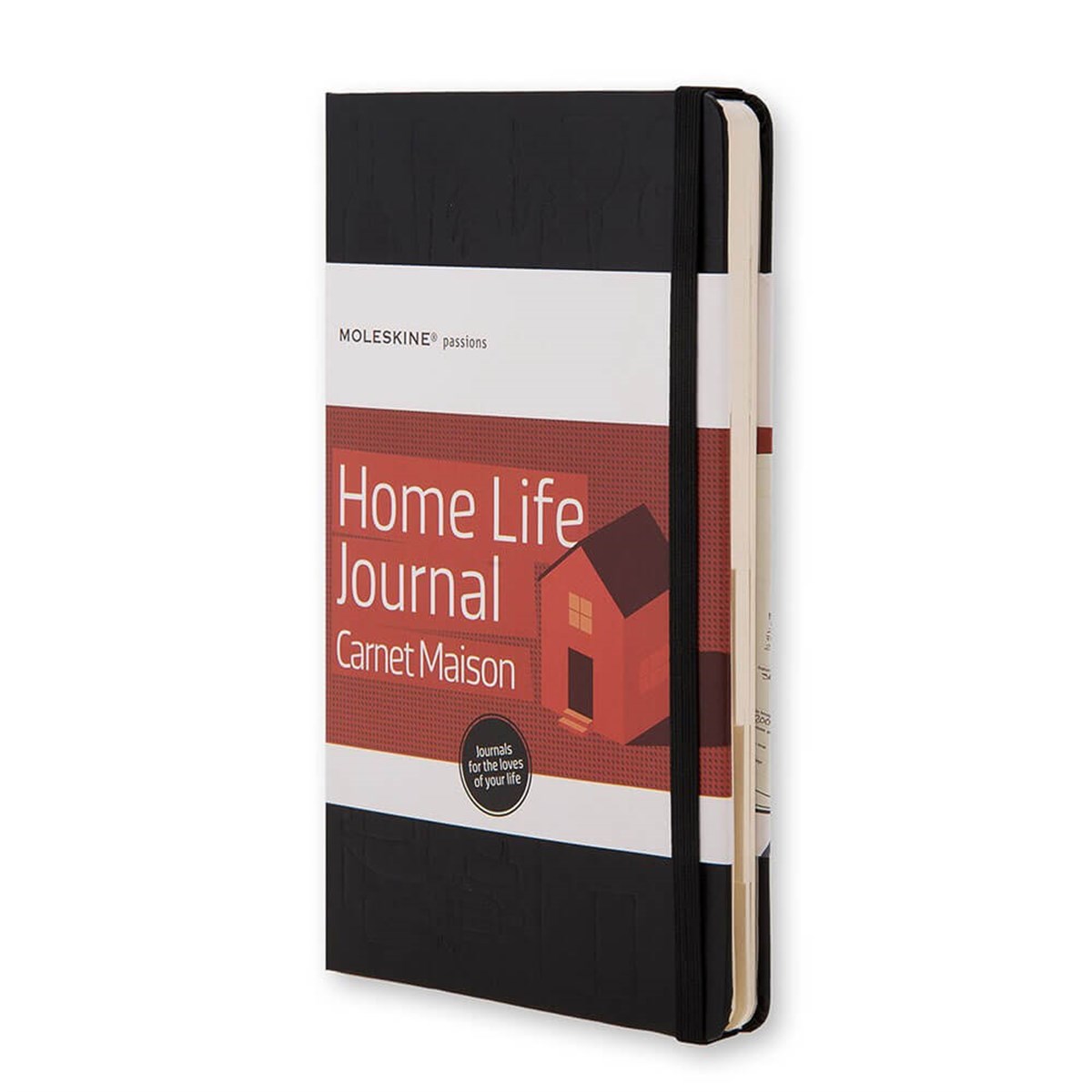 MOLESKINE Hard Cover Notebook - Home Life Journal 13x21cmDefterMoleskine