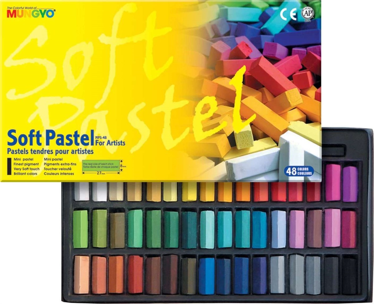 Mungyo Gallery Artists' Soft Pastel Boya 48