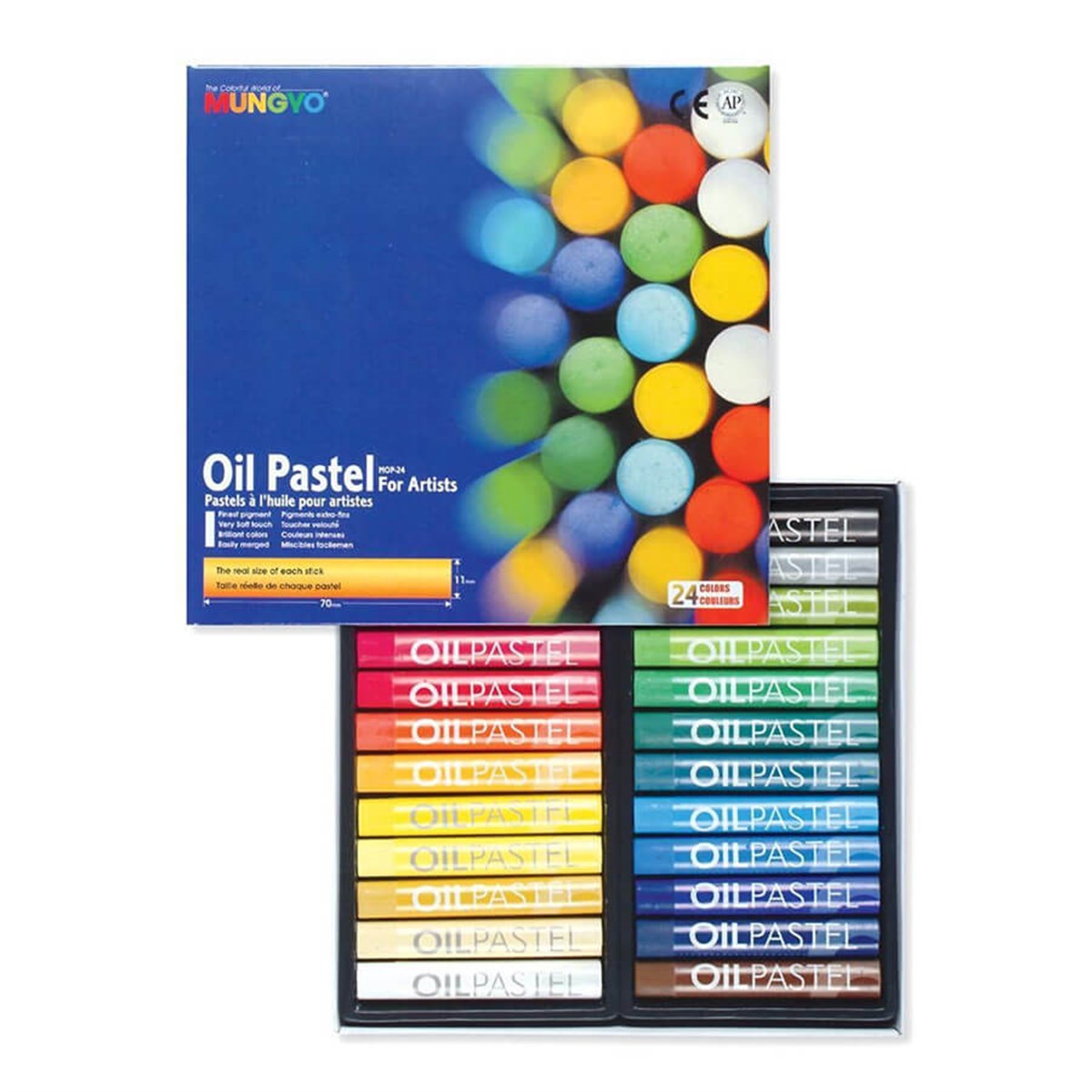 Mungyo Yağlı Pastel 24lü SetMungyo Yağlı Pastel 24lü SetYağlı PastellerMungyo