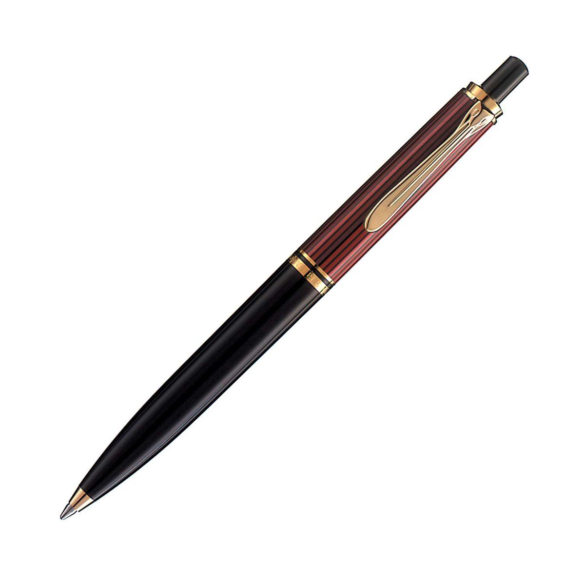 Pelikan K400 Bordo 14 Ayar Altın Kaplama Metal Aksam Tükenmez Kalem
