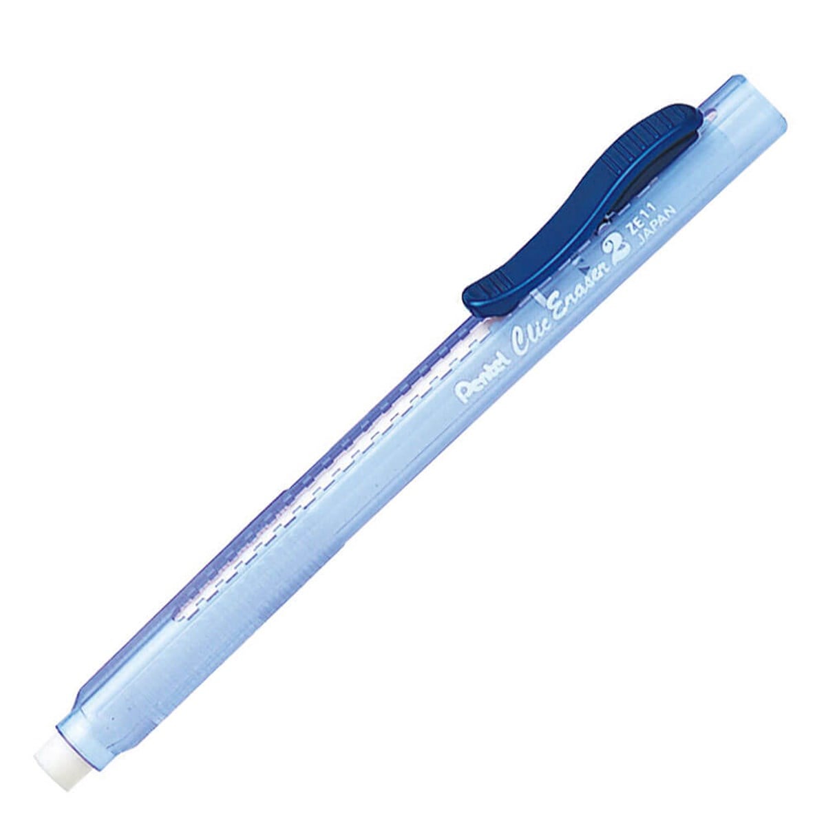 Pentel Sürgülü Kalem Silgi Şeffaf Gövdeli Mavi ZE11T-CPentel Sürgülü Kalem Silgi Şeffaf Gövdeli Mavi ZE11T-CKalem Uçları ve YedeklerPENTEL