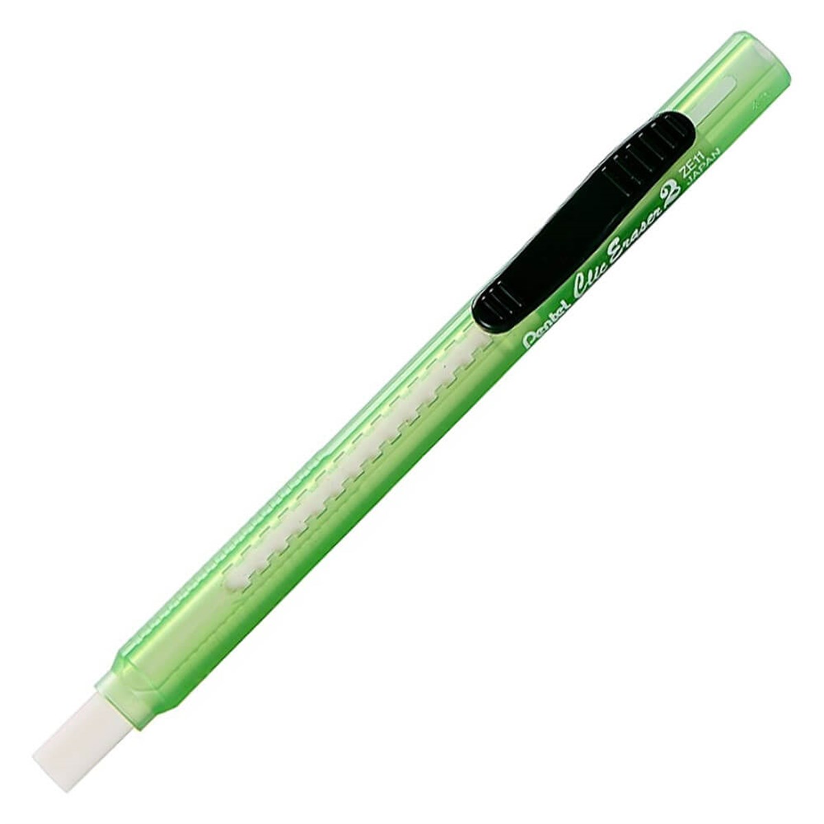 Pentel Sürgülü Kalem Silgi Şeffaf Gövdeli Yeşil ZE11T-DPentel Sürgülü Kalem Silgi Şeffaf Gövdeli Yeşil ZE11T-DKalem Uçları ve YedeklerPENTEL