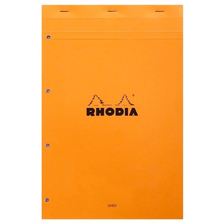 Rhodia Basic Üstten Zımbalı Bloknot A4+ Çizgili TuruncuRhodia Basic Üstten Zımbalı Bloknot A4+ Çizgili TuruncuDefterRHODIA