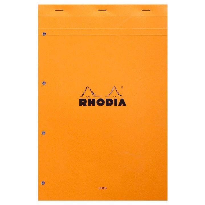 Rhodia Basic Üstten Zımbalı Bloknot A4+ Çizgili TuruncuRhodia Basic Üstten Zımbalı Bloknot A4+ Çizgili TuruncuDefterRHODIA