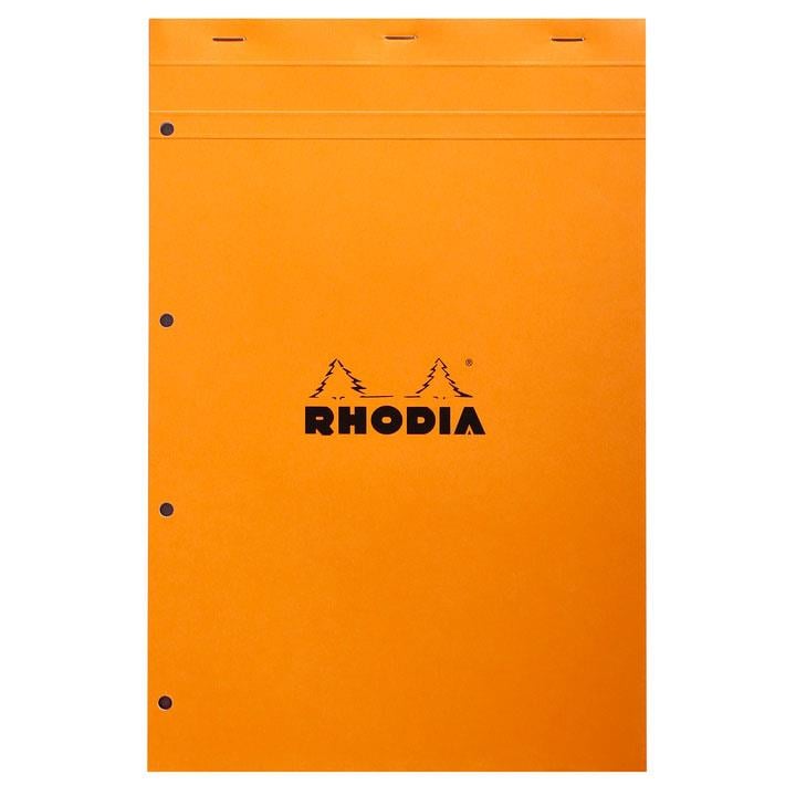 Rhodia Basic Üstten Zımbalı Bloknot A4+ Kareli TuruncuRhodia Basic Üstten Zımbalı Bloknot A4+ Kareli TuruncuDefterRHODIA