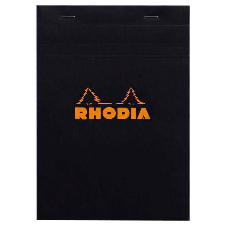 Rhodia Basic Üstten Zımbalı Bloknot A5 Kareli SiyahRhodia Basic Üstten Zımbalı Bloknot A5 Kareli SiyahDefterRHODIA