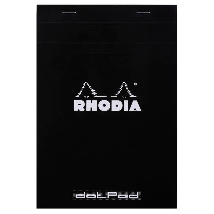 Rhodia Basic Üstten Zımbalı Bloknot A5 Noktalı SiyahRhodia Basic Üstten Zımbalı Bloknot A5 Noktalı SiyahDefterRHODIA