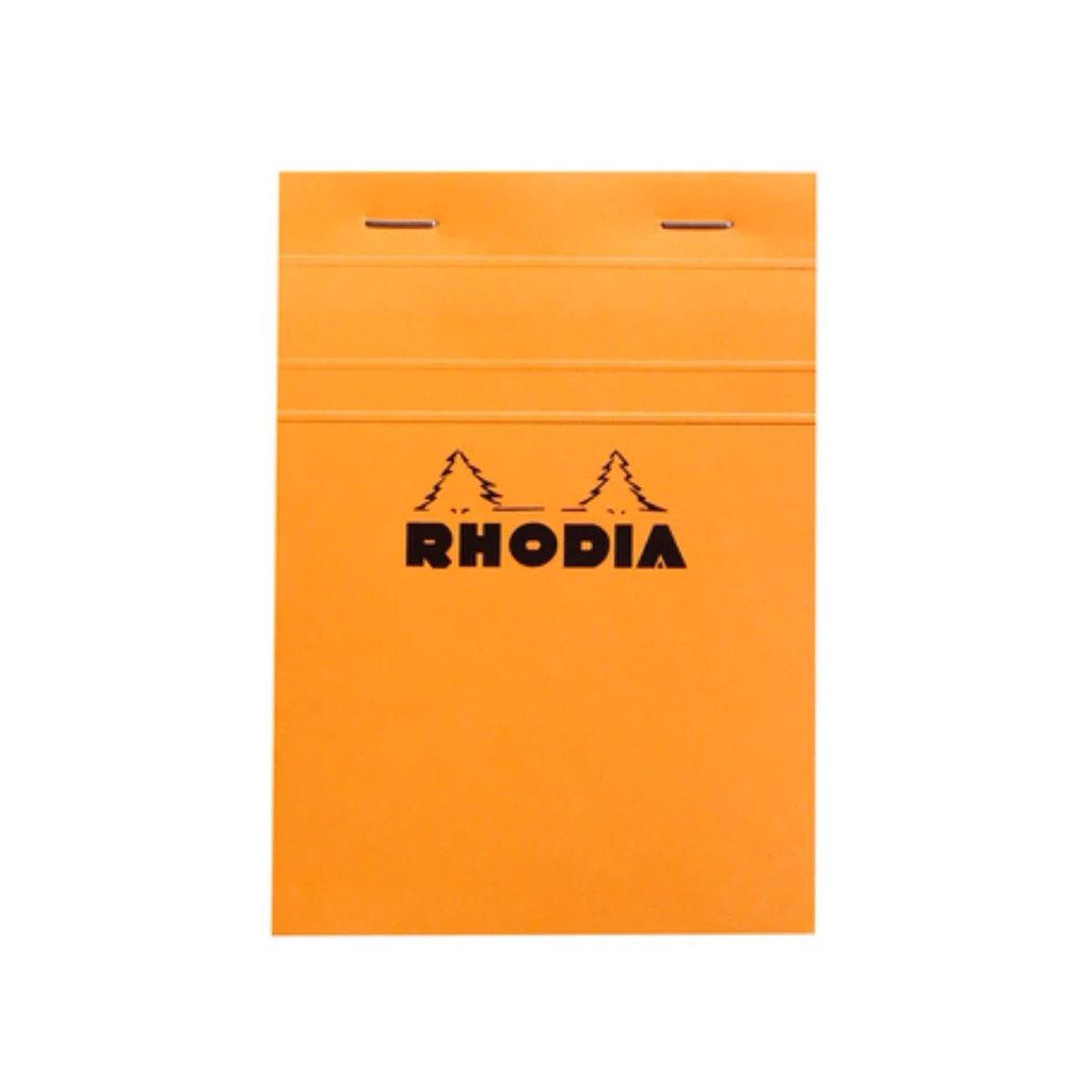Rhodia Basic Üstten Zımbalı Bloknot A6 Kareli TuruncuRhodia Basic Üstten Zımbalı Bloknot A6 Kareli TuruncuDefterRHODIA