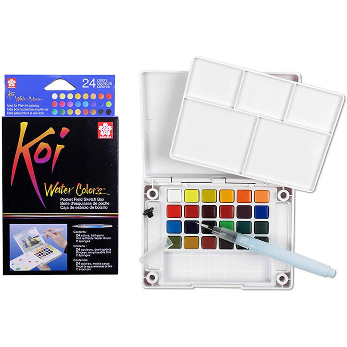 Sakura Koi Watercolours Sulu Boya Seti 24 RenkSakura Koi Watercolours Sulu Boya Seti 24 RenkSulu Boya SetleriSakura