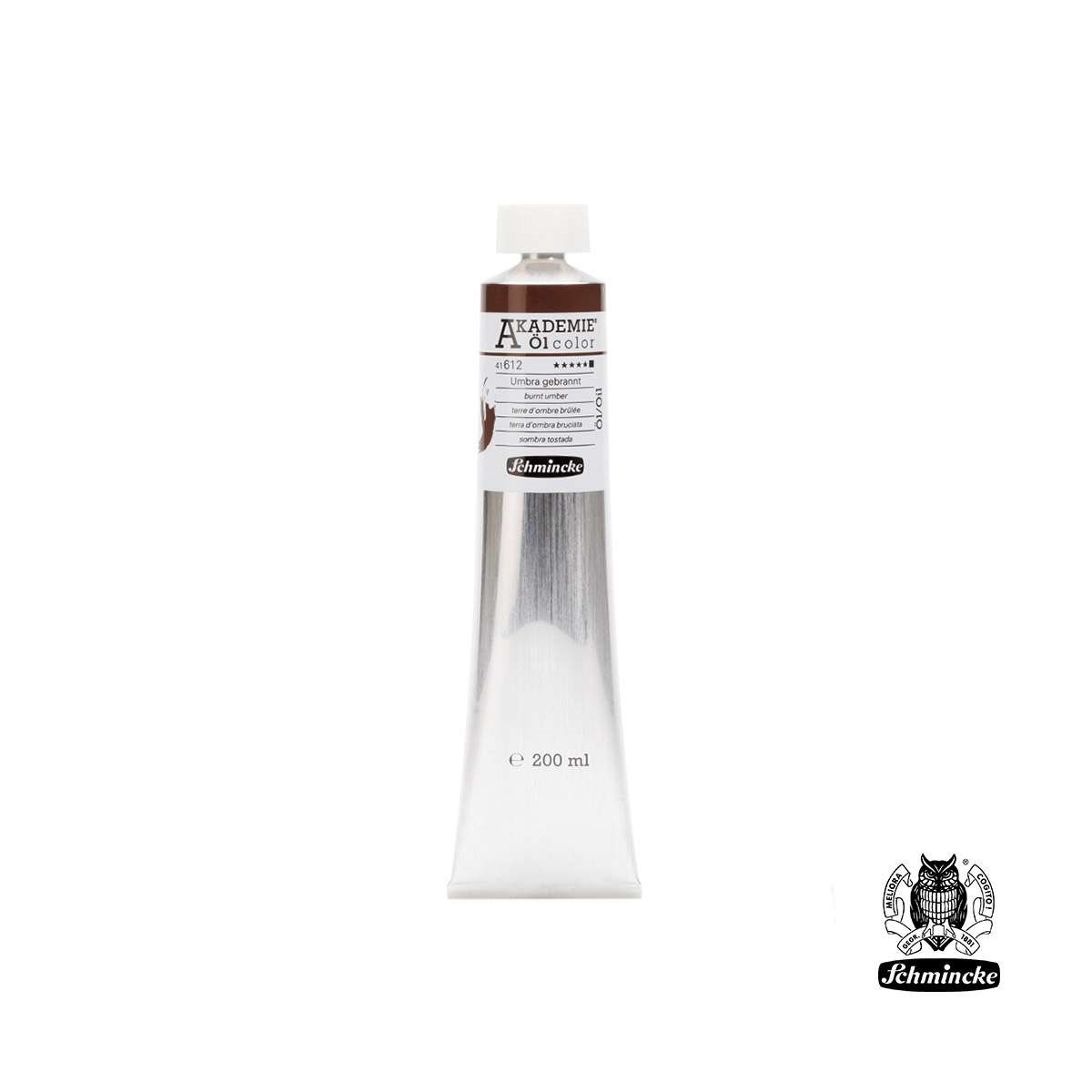 Schmincke Akademie Yağlı Boya 200 ml Burnt Umber