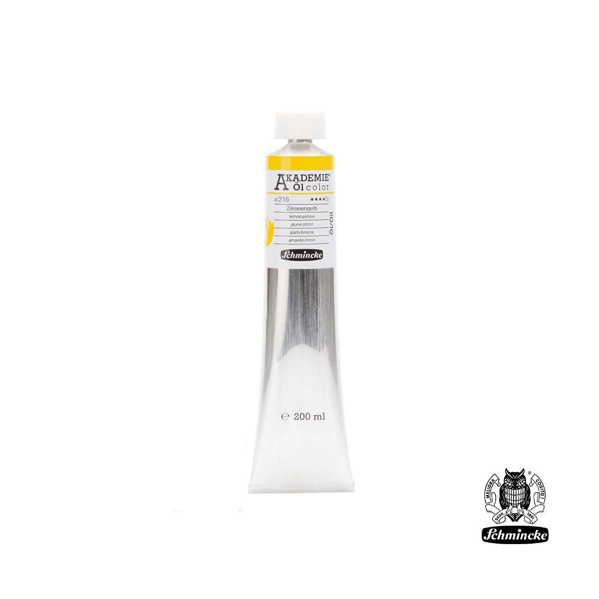 Schmincke Akademie Yağlı Boya 200 ml Lemon Yellow