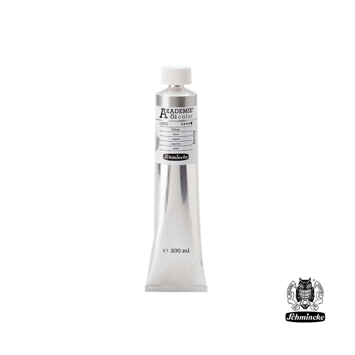 Schmincke Akademie Yağlı Boya 200 ml Silver