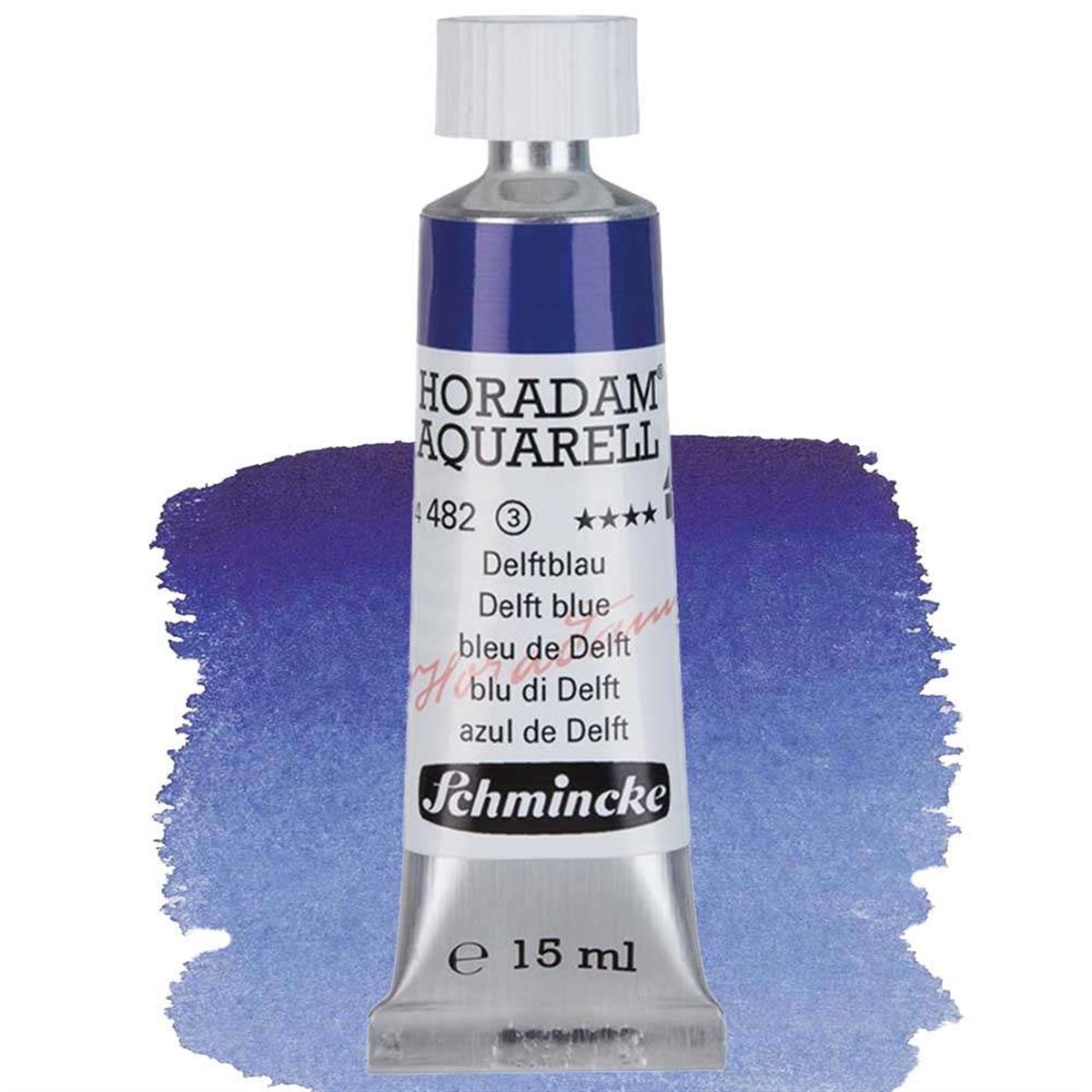 Schmincke Horadam Aquarell 15 ml Tüp Suluboya Delft Blue Seri 3