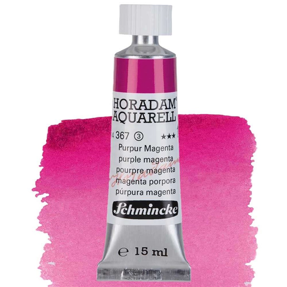 Schmincke Horadam Aquarell 15 ml Tüp Suluboya Purple Magenta Seri 3