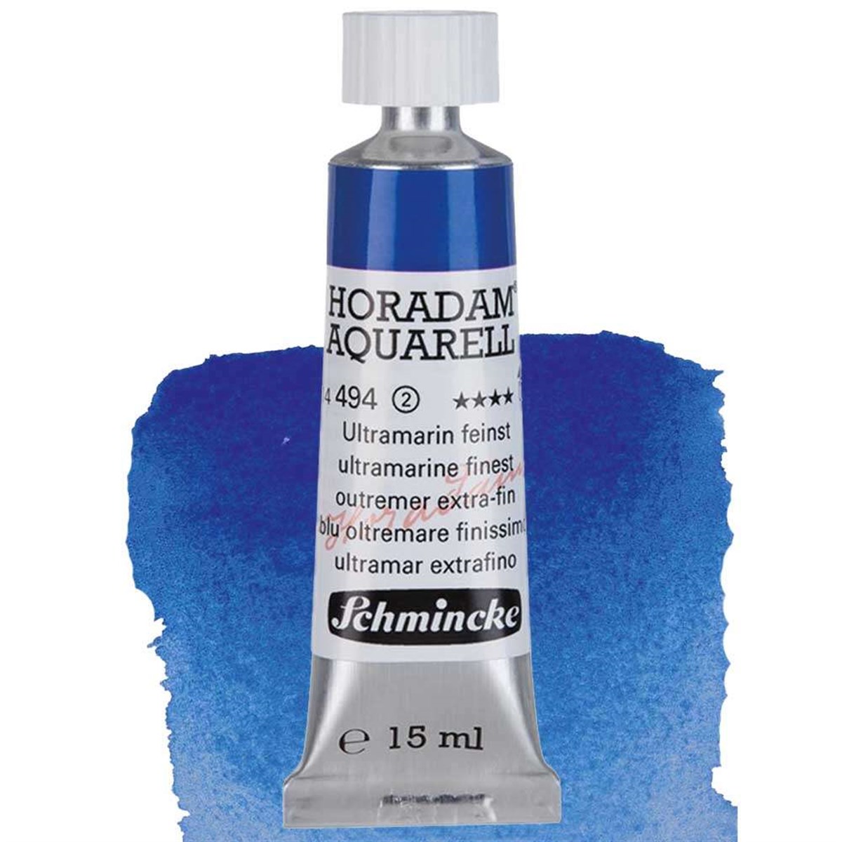 Schmincke Horadam Aquarell 15 ml Tüp Suluboya Ultramarine Finest Seri 2