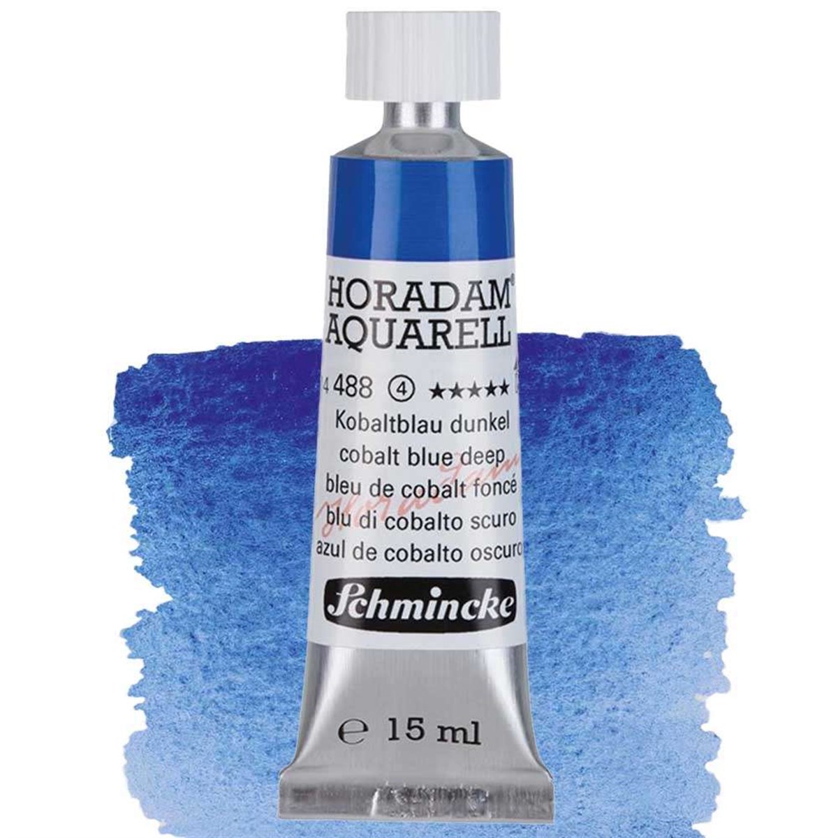 Schmincke Horadam Aquarell 15 ml Tüp Suluboya Cobalt Blue Deep Seri 4