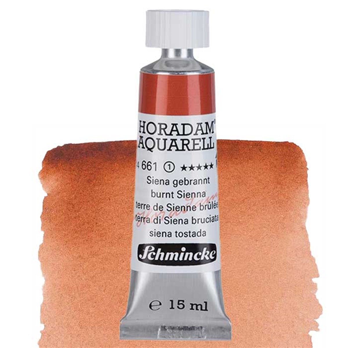 Schmincke Horadam Seri 1 Burnt Sienna 15 ml Tüp SuluboyaSulu BoyaSchmincke