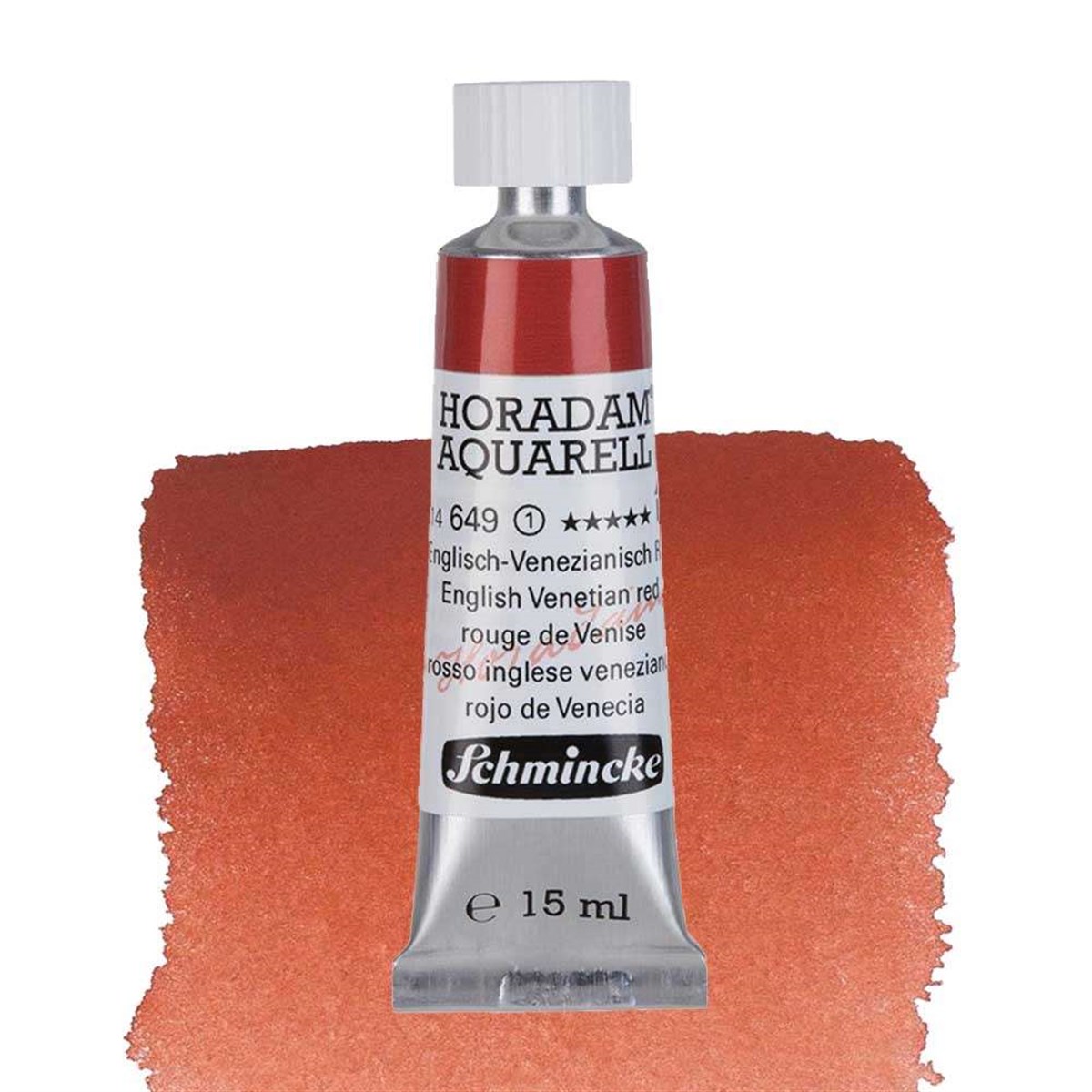 Schmincke Horadam Seri 1 English Venetian Red 15 ml Tüp Suluboya