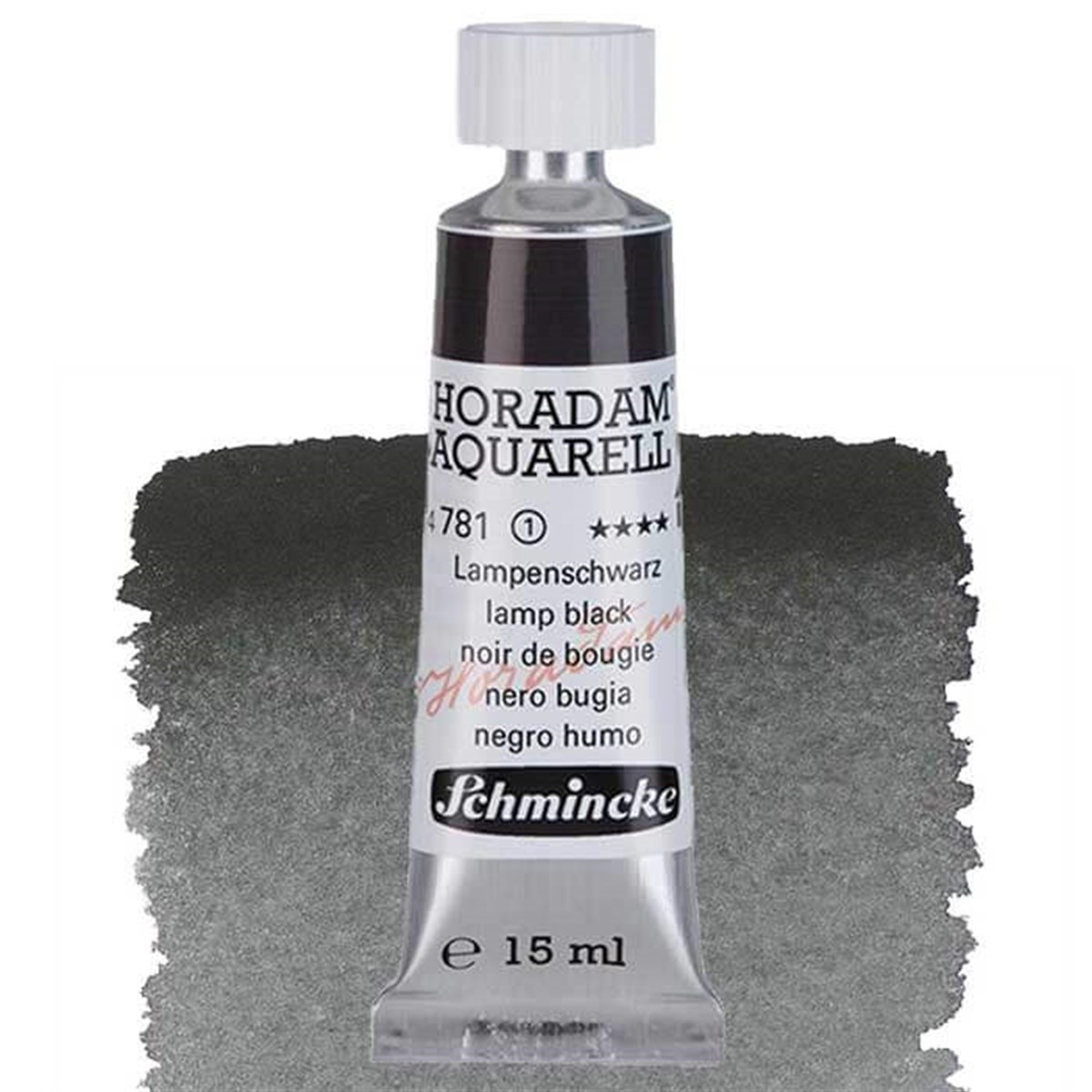 Schmincke Horadam Seri 1 Lamp Black 15 ml Tüp SuluboyaSulu BoyaSchmincke