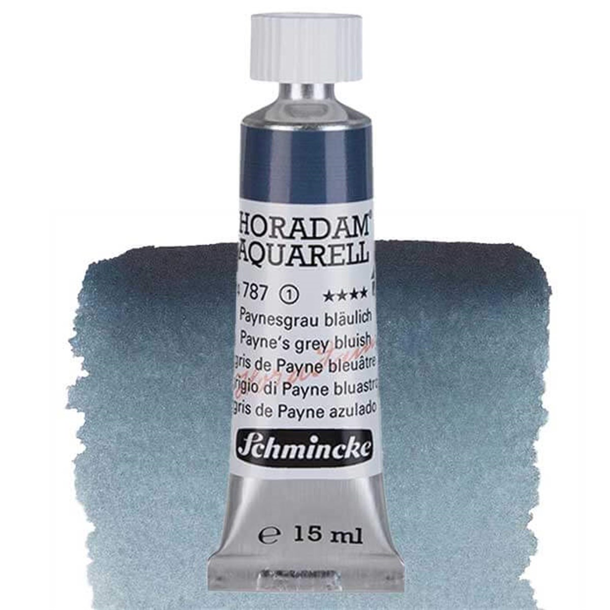 Schmincke Horadam Seri 1 Payne's Grey Bluish 15 ml Tüp SuluboyaSulu BoyaSchmincke
